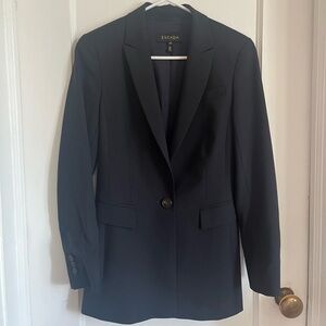 Escada Women's Tailored Navy Blazer